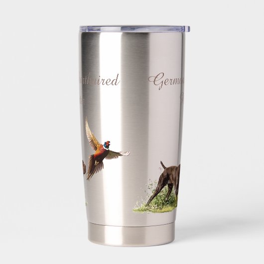 Duitse Shorthaired Pointers Geïsoleerde Drinkbeker (Links)