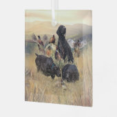 Duitse Shorthaired Pointers Glas Ornament (Voorkant links)