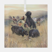 Duitse Shorthaired Pointers Glas Ornament (Voorkant)