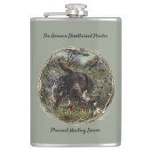 Duitse Shorthaired Pointers Heupfles (Voorkant)