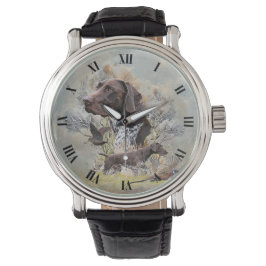 Duitse Shorthaired Pointers Horloge