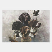 Duitse Shorthaired Pointers Inpakpapier Vel (Voorkant 3)