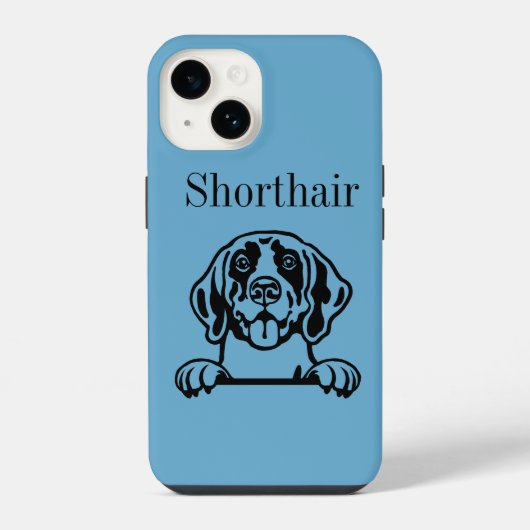 Duitse Shorthaired Pointers iPhone Hoesje (Achterkant)