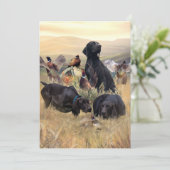 Duitse Shorthaired Pointers Kaart (Staand voorkant)