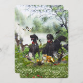 Duitse Shorthaired Pointers Kaart (Voorkant / Achterkant)