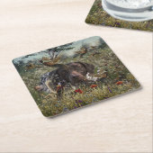 Duitse Shorthaired Pointers Kartonnen Onderzetters (Schuin)