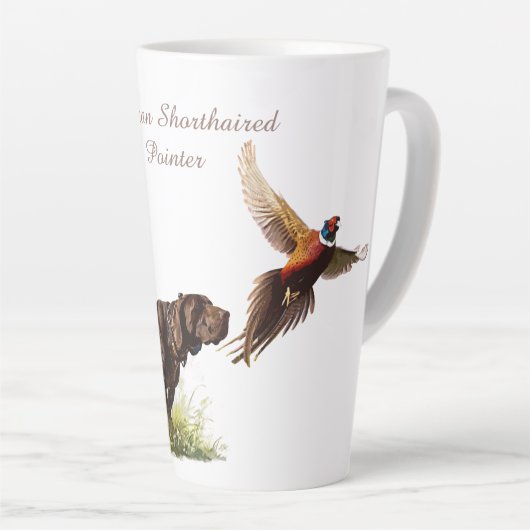 Duitse Shorthaired Pointers Latte Mok (Rechterhoek)