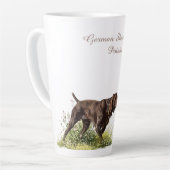Duitse Shorthaired Pointers Latte Mok (Linkerhoek)