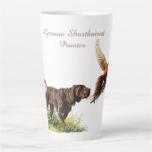 Duitse Shorthaired Pointers Latte Mok (Voorkant)