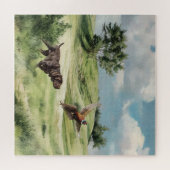 Duitse Shorthaired Pointers Legpuzzel (Horizontaal)