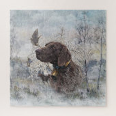 Duitse Shorthaired Pointers Legpuzzel (Verticaal)