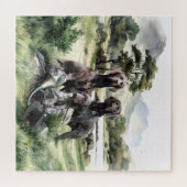 Duitse Shorthaired Pointers Legpuzzel (Horizontaal)