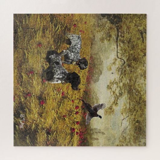 Duitse Shorthaired Pointers Legpuzzel (Horizontaal)