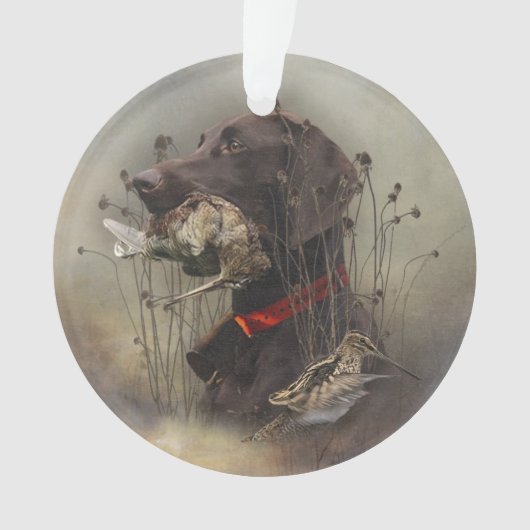 Duitse Shorthaired Pointers Ornament (voorkant)