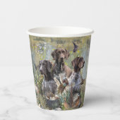 Duitse Shorthaired Pointers Papieren Bekers (Achterkant)