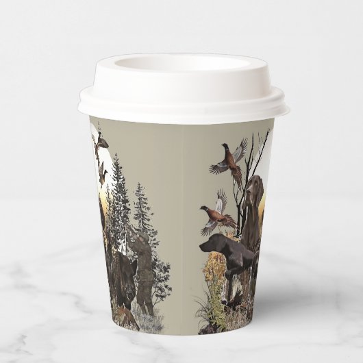 Duitse Shorthaired Pointers Papieren Bekers (Rechts)