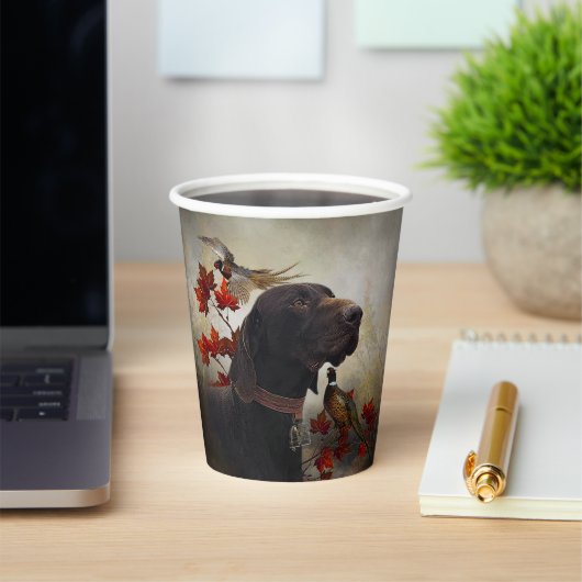 Duitse Shorthaired Pointers Papieren Bekers (Insitu)