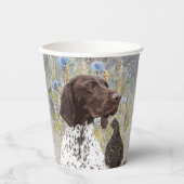 Duitse Shorthaired Pointers Papieren Bekers (Voorkant)