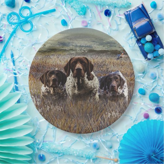 Duitse Shorthaired Pointers Papieren Bordje (Feest)