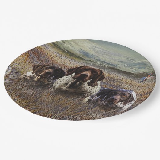 Duitse Shorthaired Pointers Papieren Bordje (Gekanteld)