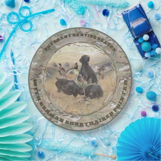 Duitse Shorthaired Pointers Papieren Bordje (Feest)