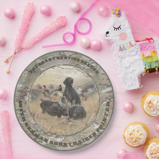 Duitse Shorthaired Pointers Papieren Bordje (Feest)