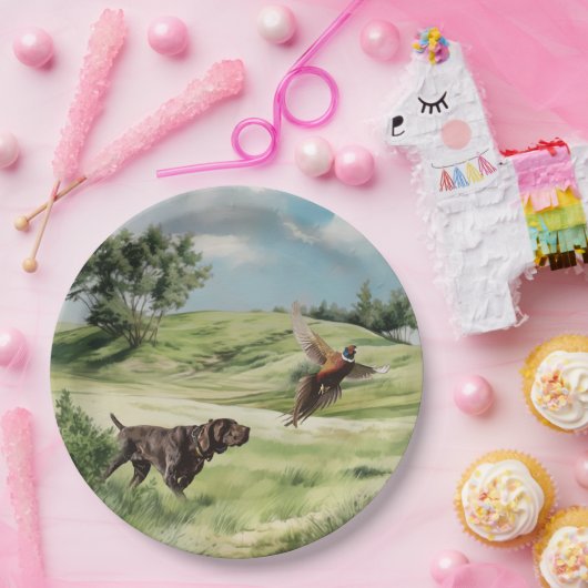 Duitse Shorthaired Pointers Papieren Bordje (Feest)