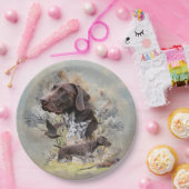 Duitse Shorthaired Pointers Papieren Bordje (Feest)