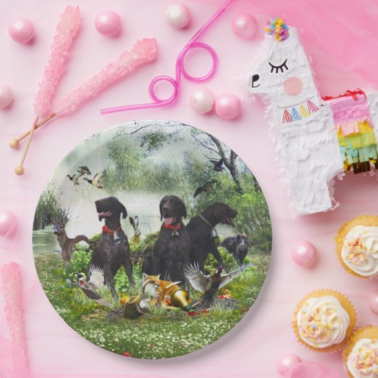 Duitse Shorthaired Pointers Papieren Bordje (Feest)