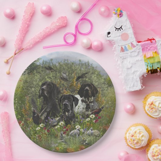 Duitse Shorthaired Pointers Papieren Bordje (Feest)