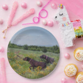 Duitse Shorthaired Pointers Papieren Bordje (Feest)