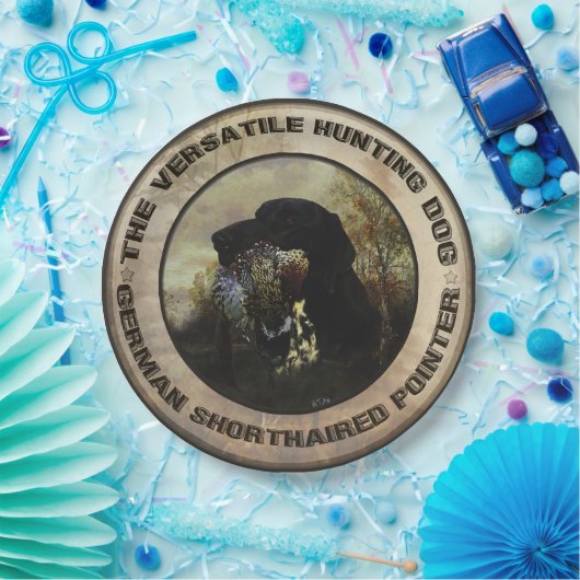 Duitse Shorthaired Pointers Papieren Bordje (Feest)