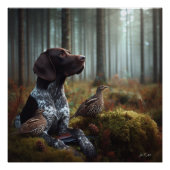 Duitse Shorthaired Pointers Perfect Poster (Voorkant)