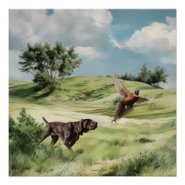Duitse Shorthaired Pointers Perfect Poster