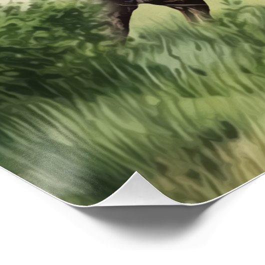 Duitse Shorthaired Pointers Perfect Poster (Hoek)