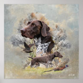Duitse Shorthaired Pointers Poster (Voorkant)