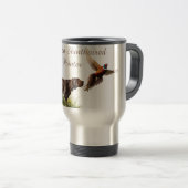 Duitse Shorthaired Pointers Reisbeker (Voorkant rechts)