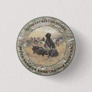 Duitse Shorthaired Pointers Ronde Button 3,2 Cm