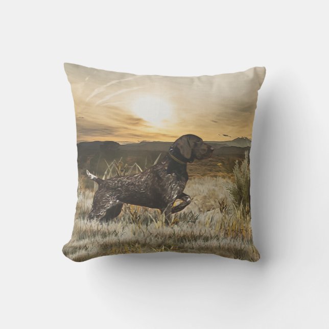 Duitse Shorthaired Pointers (SAP) Buitenkussen (Voorkant)