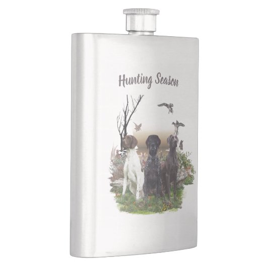 Duitse Shorthaired Pointers (SAP), een jachtfauna Flacon (Rechts)