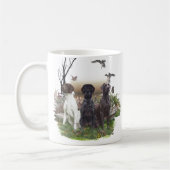 Duitse Shorthaired Pointers (SAP), een jachtfauna Koffiemok (Links)