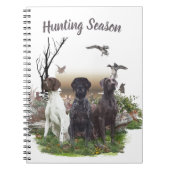 Duitse Shorthaired Pointers (SAP), een jachtfauna Notitieboek (Voorkant)
