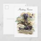 Duitse Shorthaired Pointers (SAP) Feestdagenkaart (Voorkant / Achterkant)