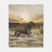 Duitse Shorthaired Pointers (SAP) Fleece Deken (Voorkant)