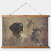 Duitse Shorthaired Pointers (SAP) Hangend Wandkleed (Voorkant)