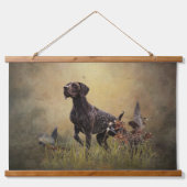 Duitse Shorthaired Pointers (SAP) Hangend Wandkleed (Voorkant 2)