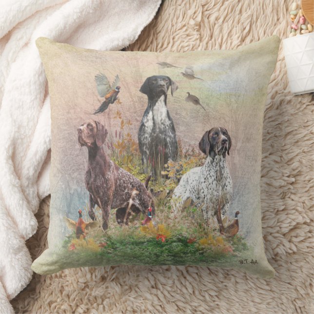 Duitse Shorthaired Pointers (SAP) Kussen (Deken)