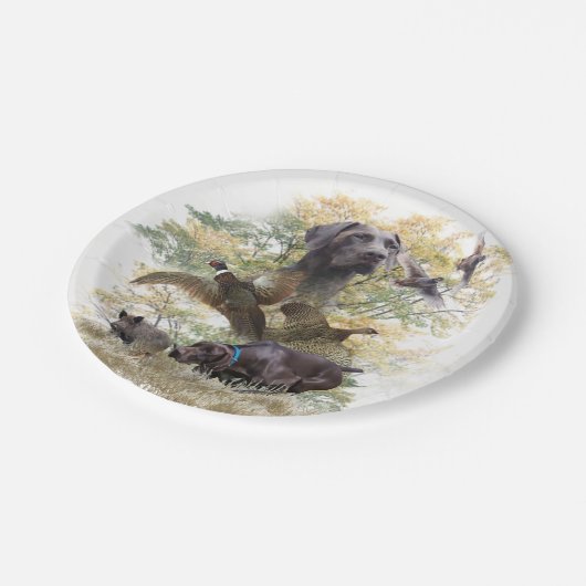 Duitse Shorthaired Pointers (SAP) Papieren Bordje (Gekanteld)