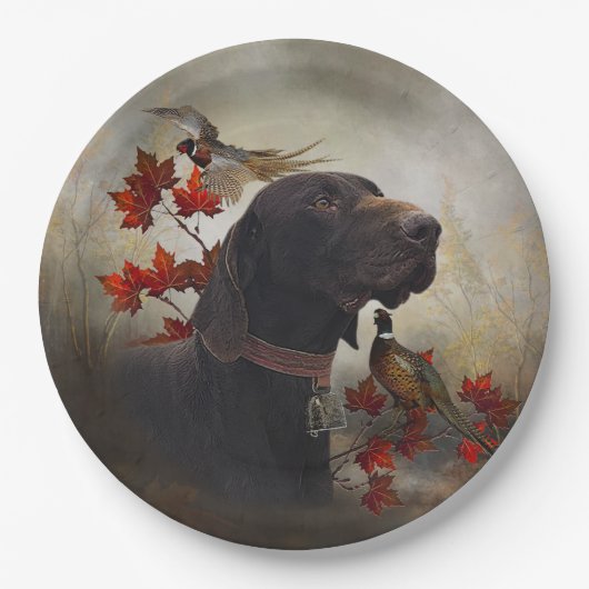 Duitse Shorthaired Pointers (SAP) Papieren Bordje (Voorkant)