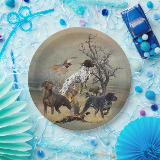 Duitse Shorthaired Pointers (SAP) Papieren Bordje (Feest)